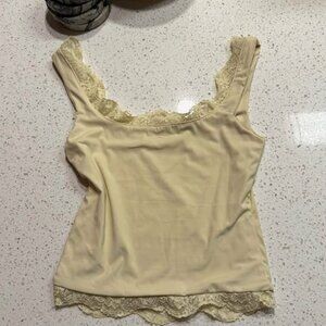 Butter yellow tank top